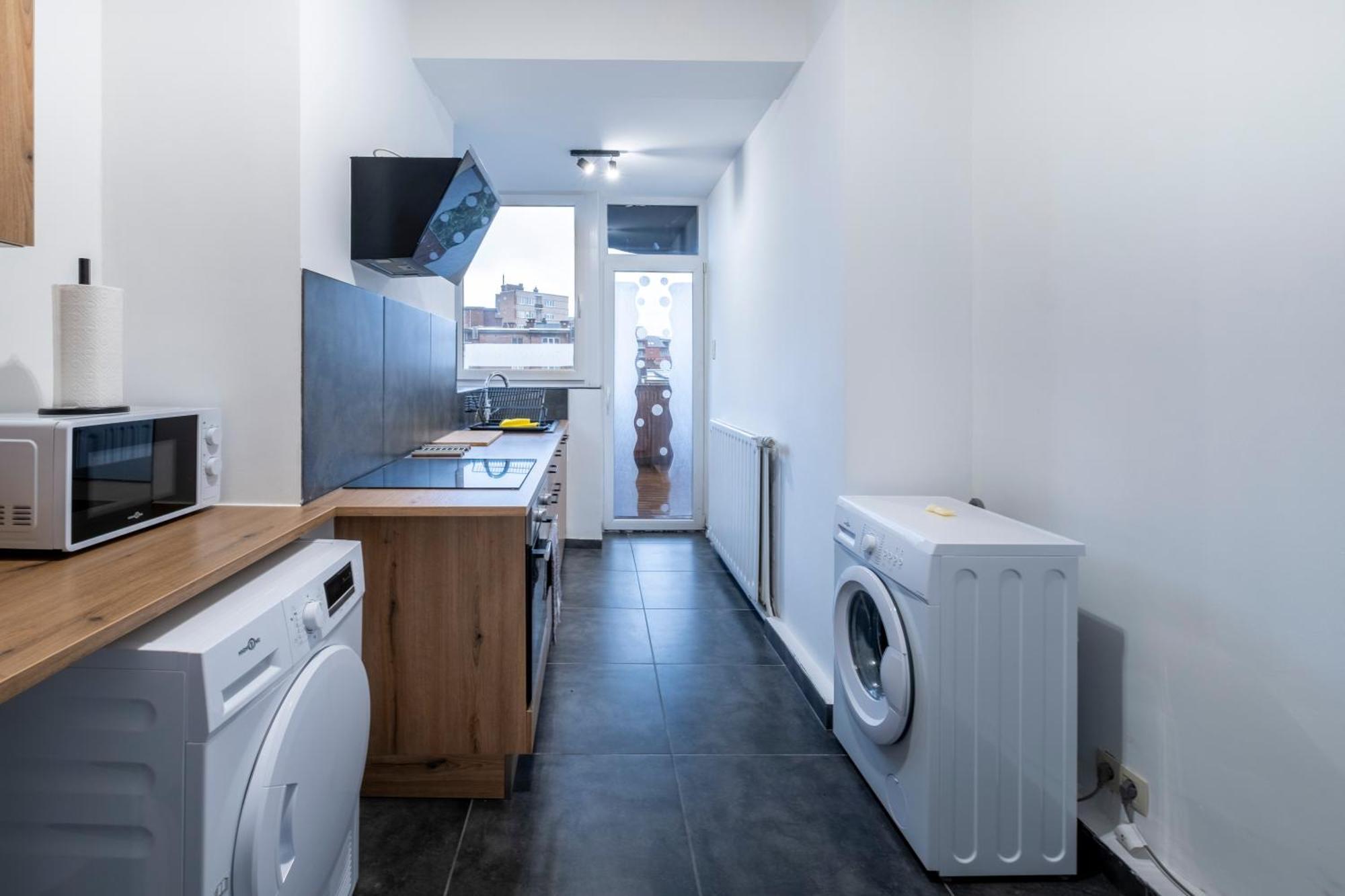 Nomad Apartments - Henin Charleroi Szoba fotó